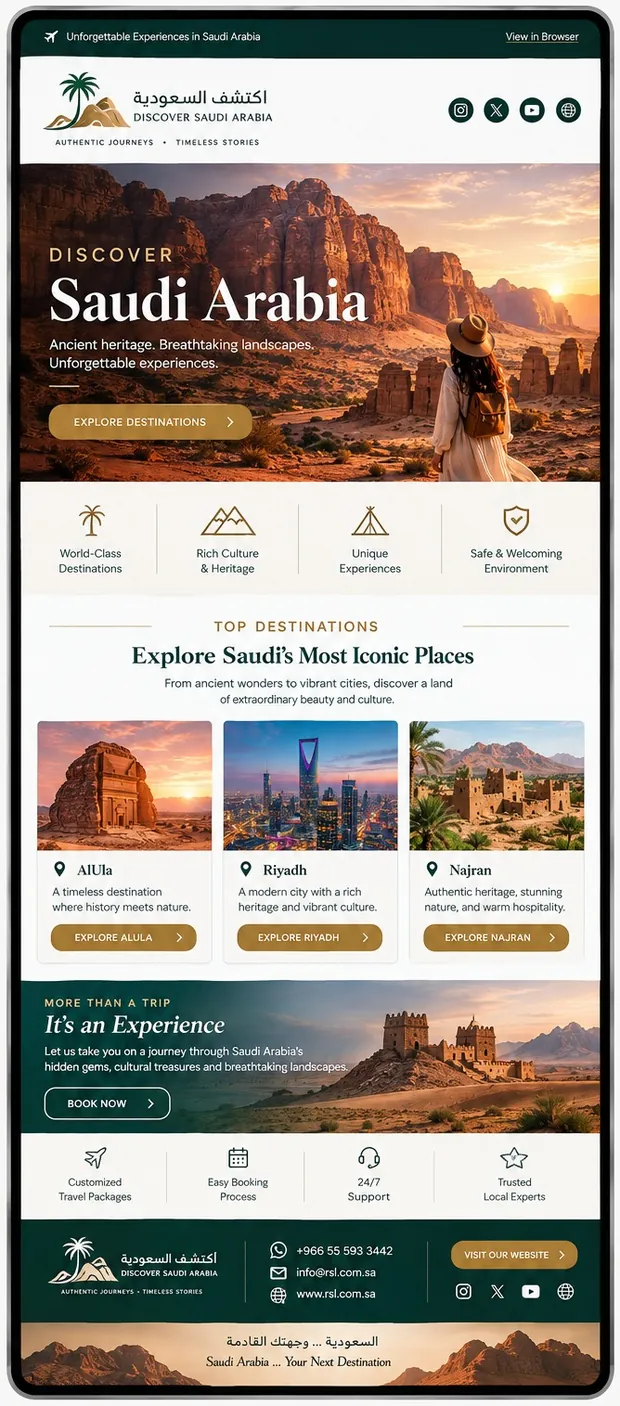 Discover Saudi Arabia — Tourism / Travel