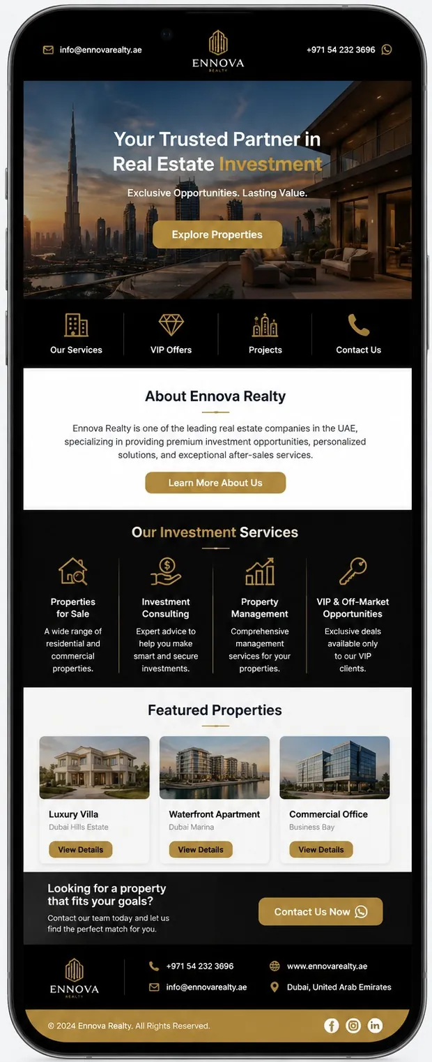 Ennova Realty — Real Estate — UAE