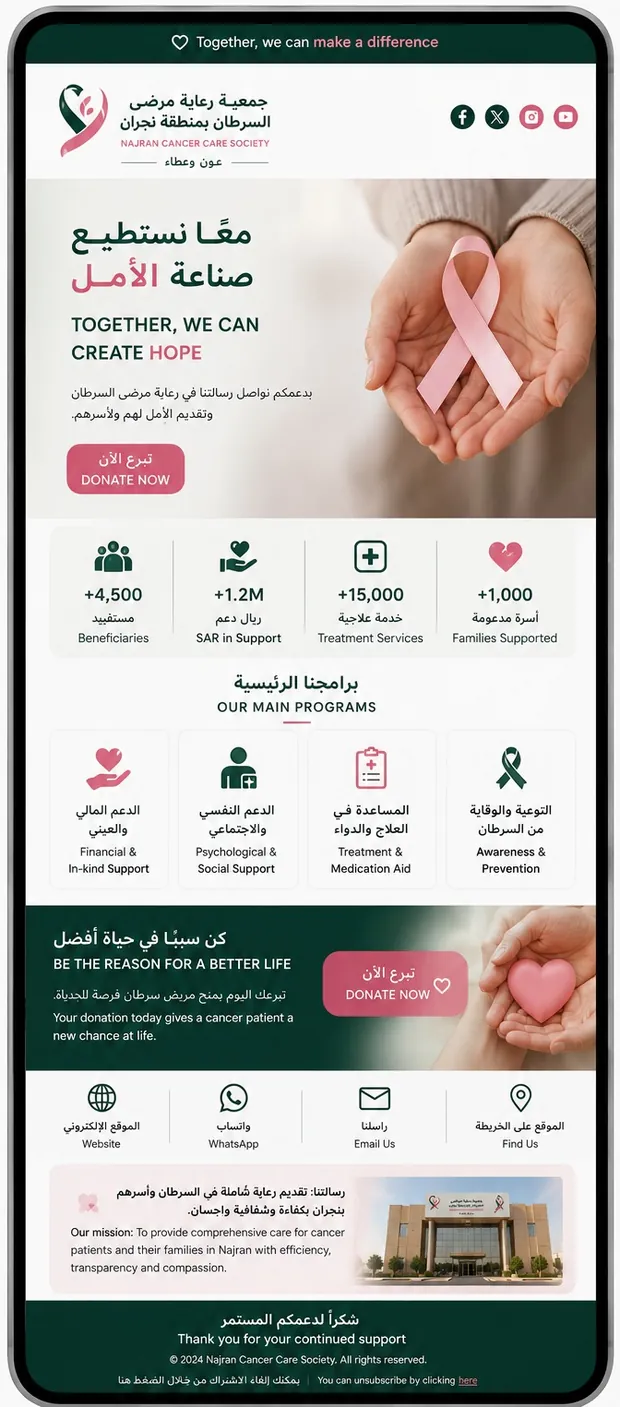 Najran Cancer Care Society — Nonprofit / Healthcare